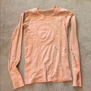 Lululemon long sleeve run swiftly